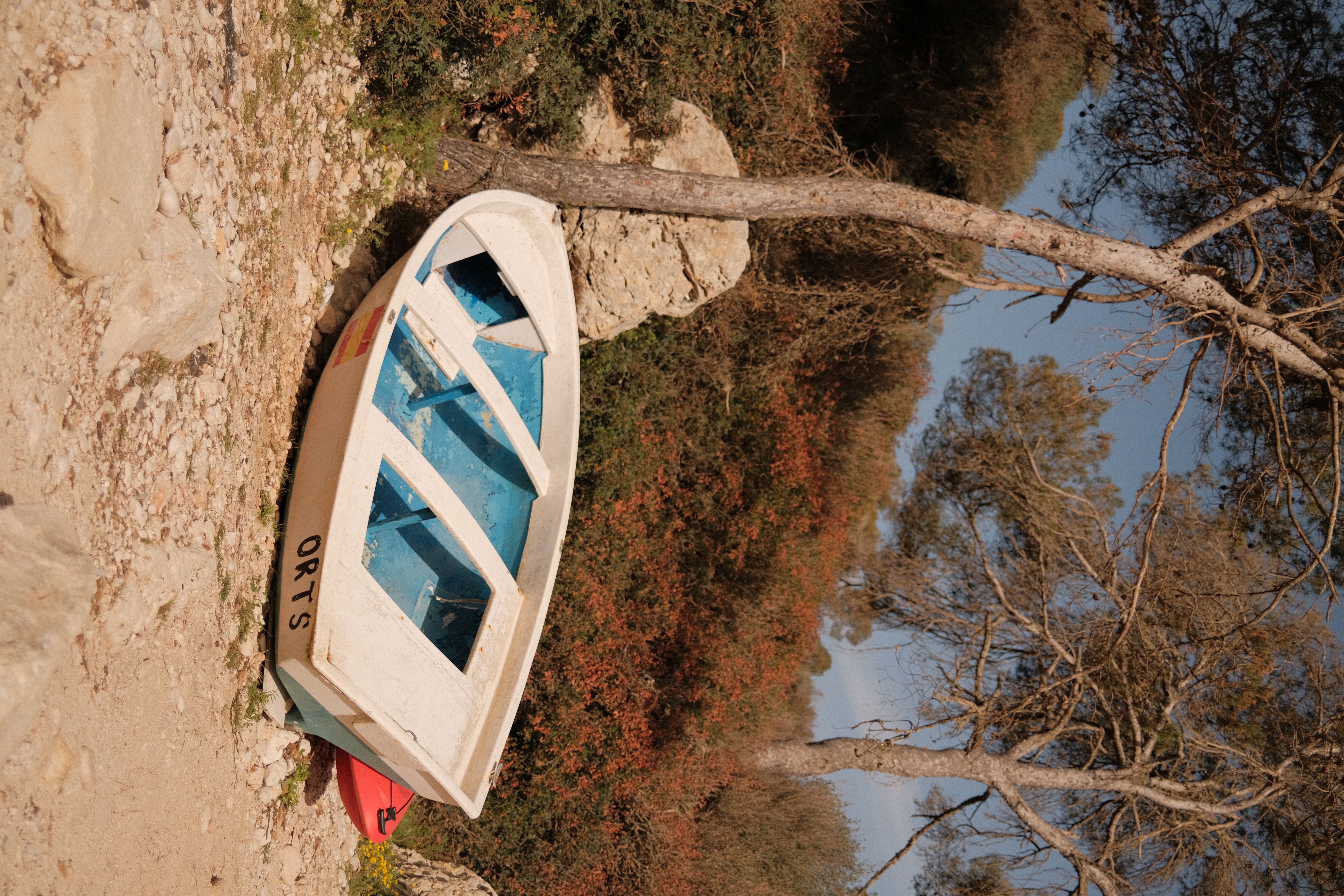 Boat in the sun